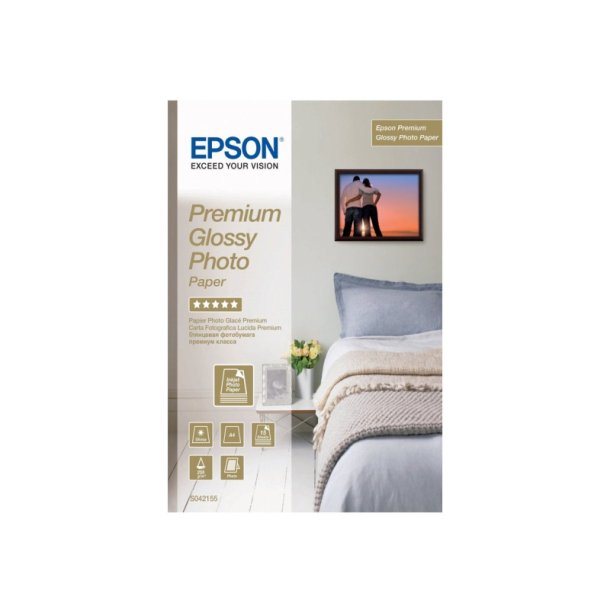 Epson A4 - Fotopapir - Premium Glossy - 255g - Gold - 15 ark